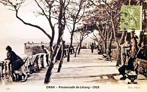 ORAN - PROMENADE DE LETANG - 1918